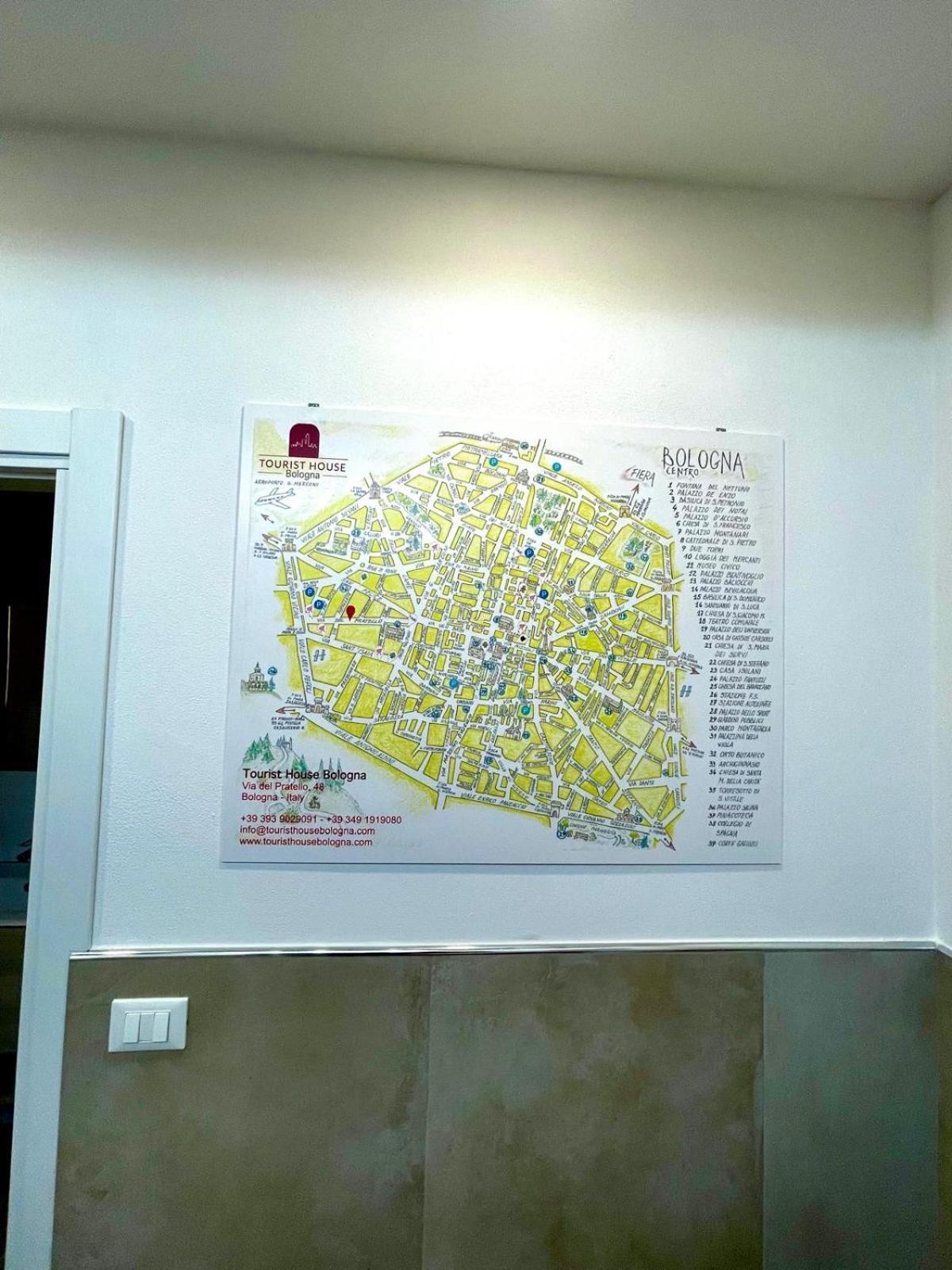 50 Tourist House Bologna - Pratello - Self Check-Inアパートメント エクステリア 写真